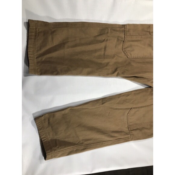 Duluth Trading Carpenter Pants 38x30 Cargo Relaxed Canvas Work Wear - Picture 2 of 9